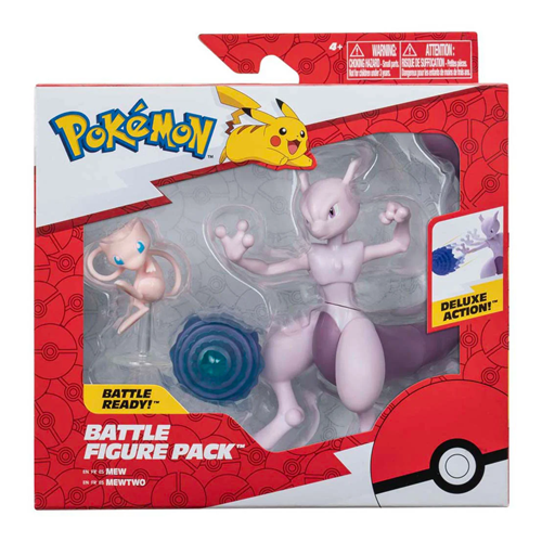 Pack figurines Pokémon Battle Figure Mewtwo & Mew