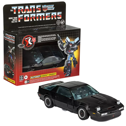 Action Figure Transformers x Knight Rider Autobot Agent Knight