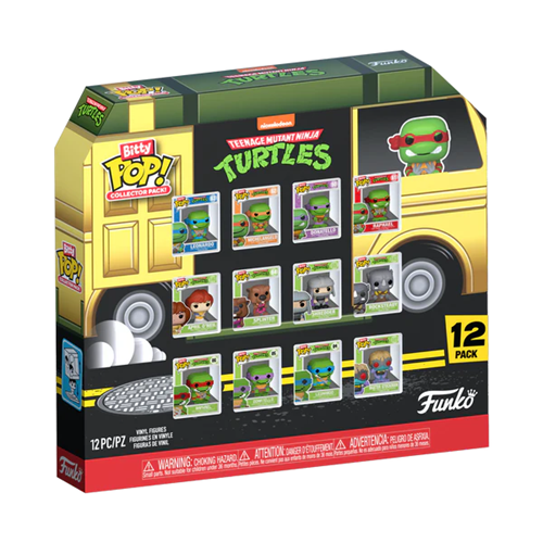 Figurines Bitty Pop pack Les Tortues Ninja