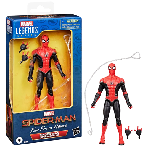 Action Figure Marvel Legends Spider Man Far From Home Upgraded Suit