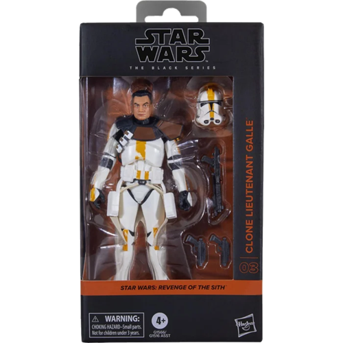 Action Figure Star Wars La Revanche des Siths Black Series Clone Lieutenant Galle