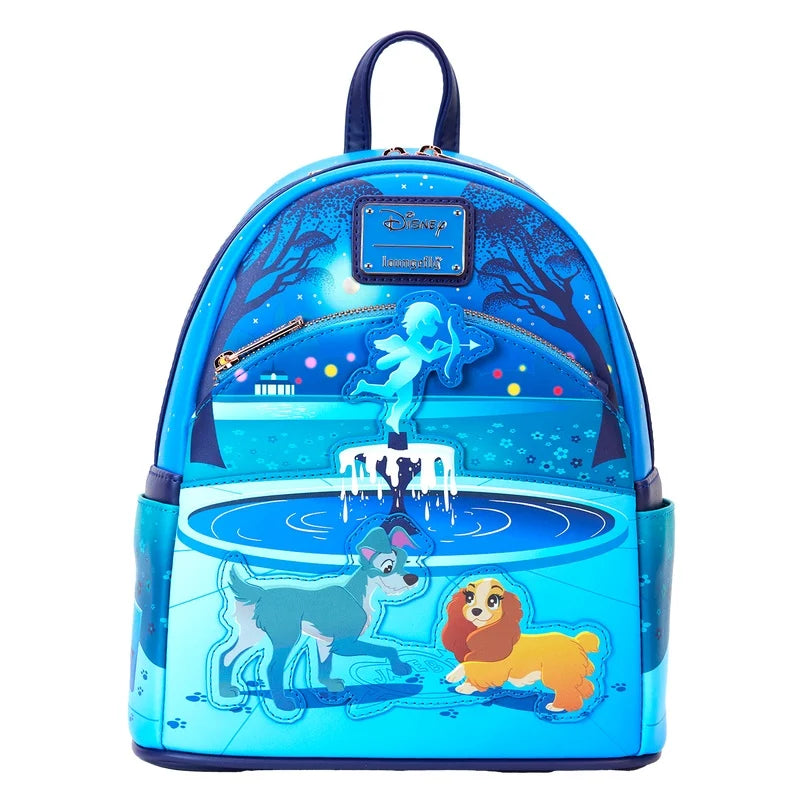 Sac à dos Loungefly Disney La Belle et le Clochard 70 ans
