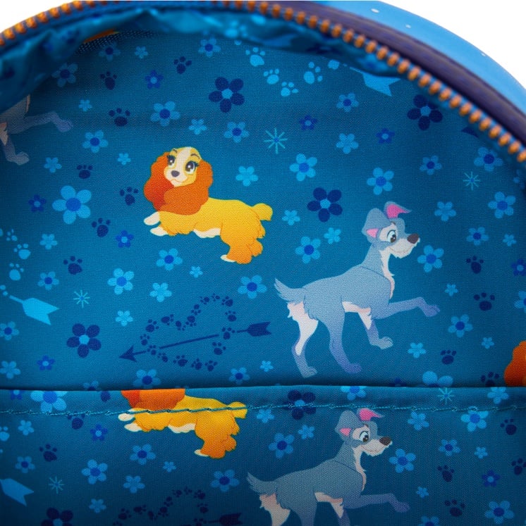 Sac à dos Loungefly Disney La Belle et le Clochard 70 ans