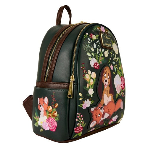 Sac à dos Loungefly Disney Rox et Rouky Floral