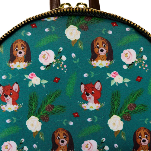Sac à dos Loungefly Disney Rox et Rouky Floral