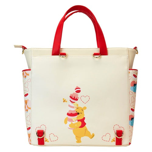 Sac à dos convertible Loungefly Disney Winnie l'Ourson Love Letter