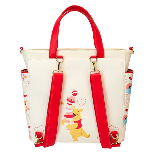 Sac à dos convertible Loungefly Disney Winnie l'Ourson Love Letter