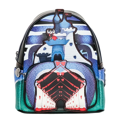Sac à dos Loungefly Disney Alice au pays des merveilles Queen Castle