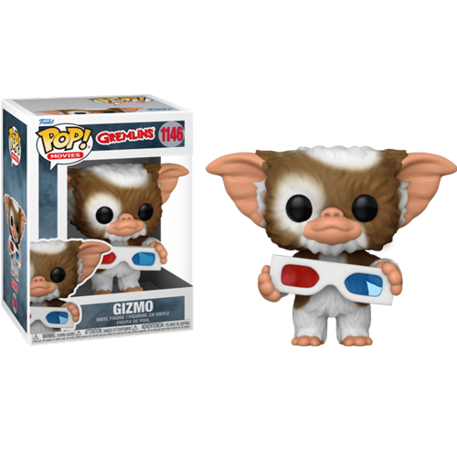Figurine Pop Gremlins Gizmo 3D Glass