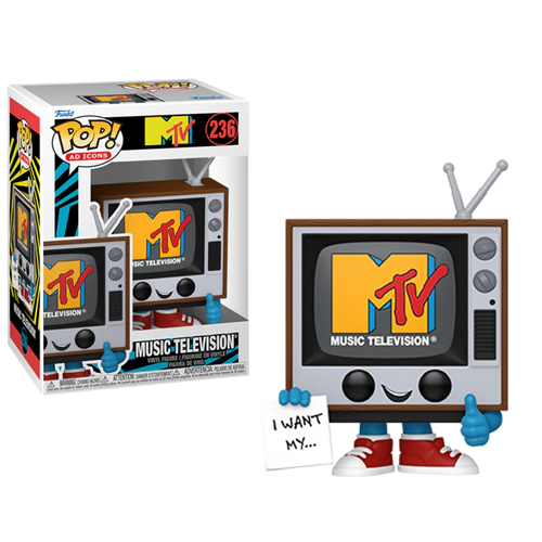 Figurine Pop Ad Icons MTV logo