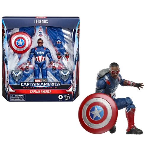 Action Figure Marvel Legends Captain America Brave New World Captain America