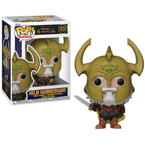 Figurine Pop 1835 Le Seigneur des Anneaux : La Guerre des Rohirrim Helm Hammerhand