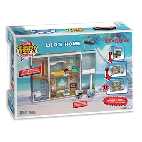 Figurine Bitty Boxes Pop Disney Lilo & Stitch Maison de Lilo