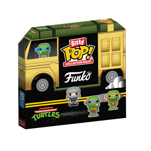 Figurines Bitty Pop pack Les Tortues Ninja