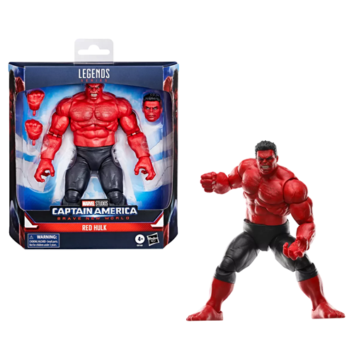 Action Figure Marvel Legends Captain America Brave New World Red Hulk