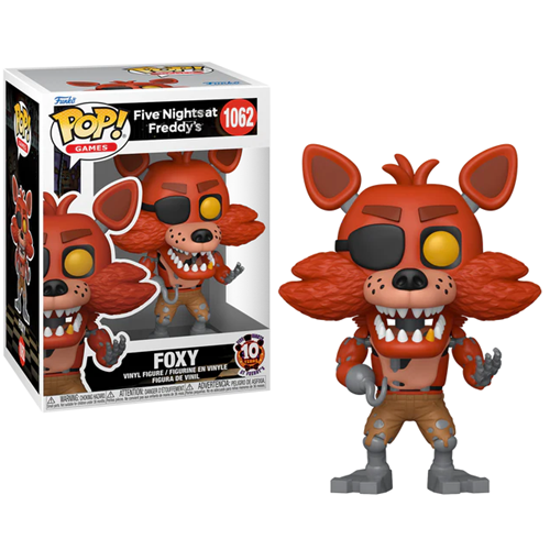 Figurine Pop 1062 Five Nights at Freddy 10 ans Foxy