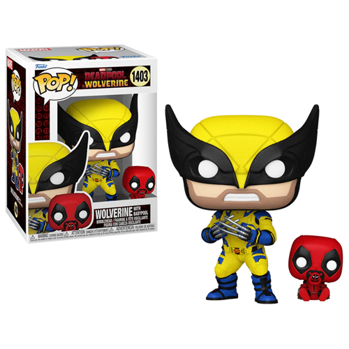 Figurine Pop 1403 Marvel Deadpool & Wolverine : Wolverine & Babypool