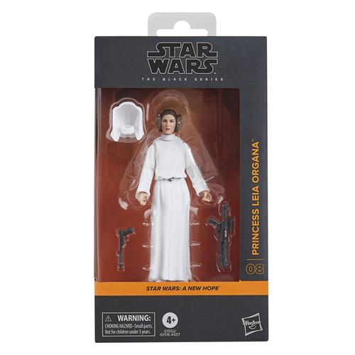 Action Figure Star Wars Un Nouvel Espoir Black Series Princesse Leia Organa
