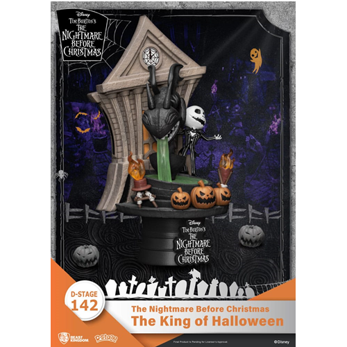 Figurine Diorama D-Stage Disney L'étrange Noël de Monsieur Jack : King of Halloween