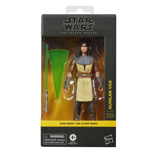 Action Figure Star Wars The Clone Wars Black Series Quinlan Vos
