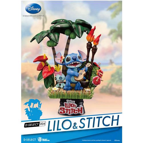 Figurine Diorama D-Stage Disney Lilo & Stitch : Stitch with Ukelele