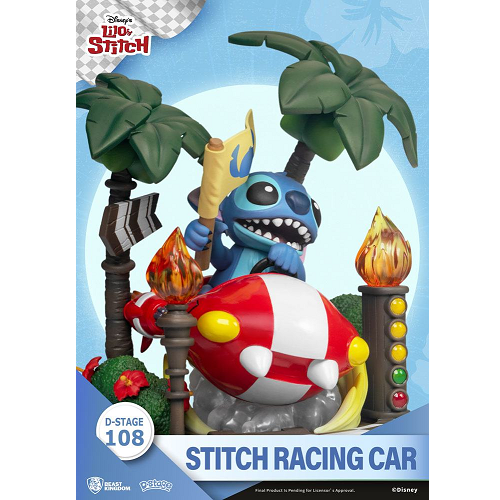 Figurine Diorama D-Stage Disney Lilo & Stitch : Stitch Racing Car