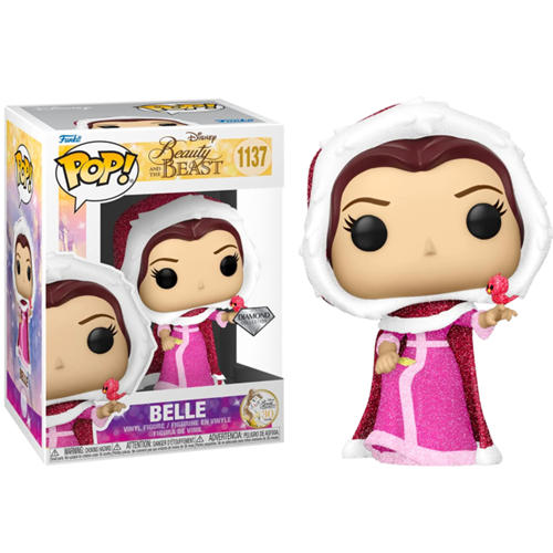 Figurine Pop 1137 Disney La Belle et la Bête Belle en hiver (Diamant)