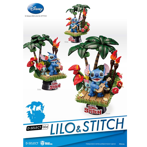 Figurine Diorama D-Stage Disney Lilo & Stitch : Stitch with Ukelele