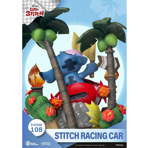 Figurine Diorama D-Stage Disney Lilo & Stitch : Stitch Racing Car