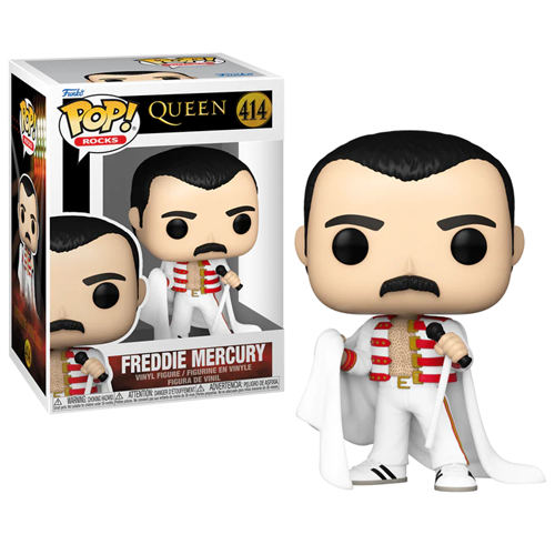 Figurine Pop 414 Queen Freddie Mercury avec cape