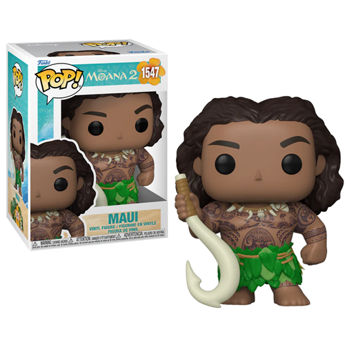 Figurine Pop 1547 Disney Vaiana 2 Maui