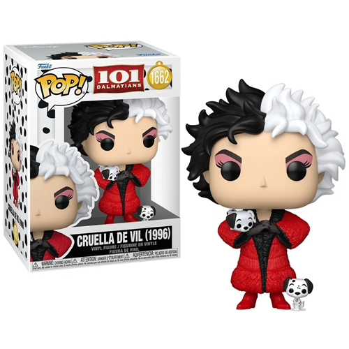 Figurine Pop 1662 Disney Les 101 Dalmatiens (1996) Cruella de Vil