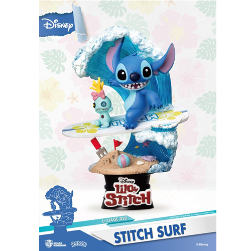 Figurine Diorama D-Stage Disney Lilo & Stitch : Stitch Surf