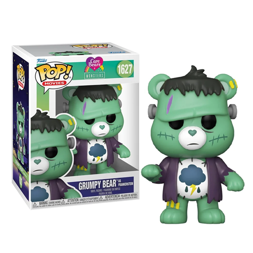 Figurine Pop Les Bisounours x Universal Monsters Grumpy Bear as Frankenstein