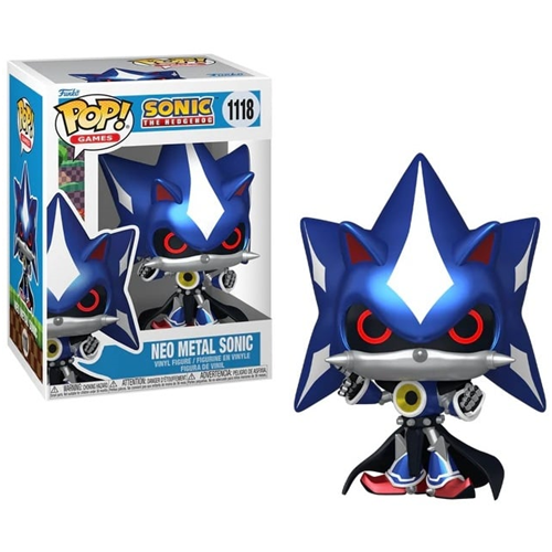 Figurine Pop 1118 Sonic the Hedgehog Metal Sonic (Metallic)