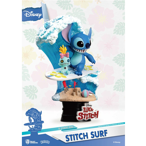Figurine Diorama D-Stage Disney Lilo & Stitch : Stitch Surf