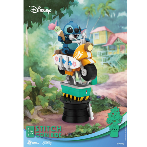 Figurine Diorama D-Stage Disney Lilo & Stitch : Stitch with Coin Ride