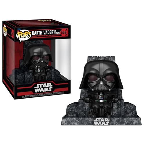Figurine Pop Deluxe Star Wars Darkside Darth Vader on Throne