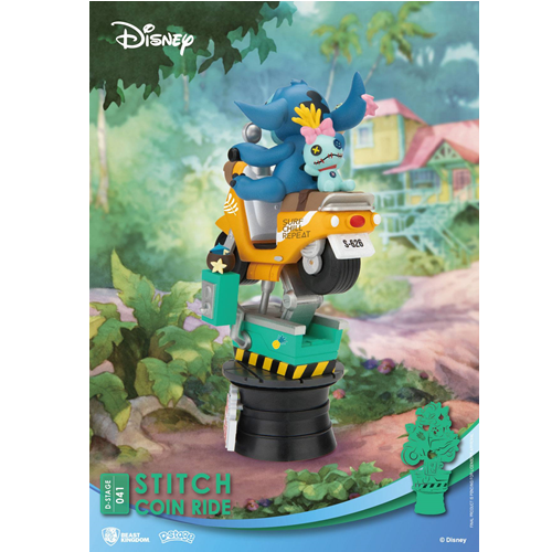 Figurine Diorama D-Stage Disney Lilo & Stitch : Stitch with Coin Ride