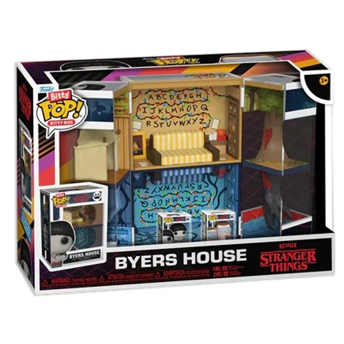 Figurine Bitty Boxes Pop Stranger Things Byers Hourse