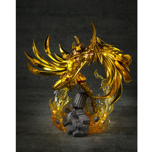 Statue Saint Seiya Sagitarius Seiya Figuarts Zero Metallic Touch