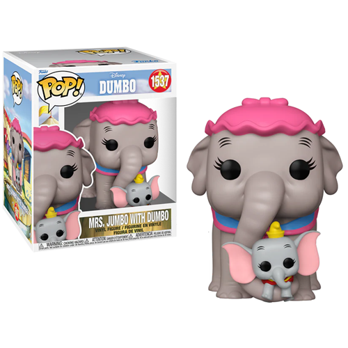 Figurine Pop Deluxe 1537 Disney Dumbo Mrs Jumbo avec Dumbo