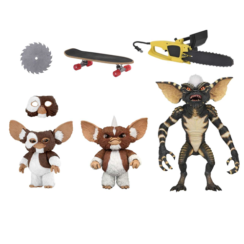 Action Figure Pack Gremlins Evolution of the Gremlin 40 ans