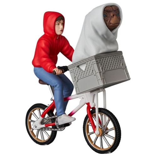 Figurine E.T. l'extra-terrestre UDF E.T. et Elliott bicycle