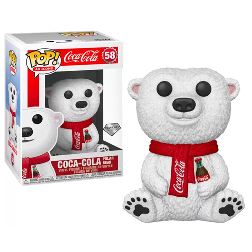 Figurine Pop 58 Ad Icons Coca-Cola Ours Polaire Diamant