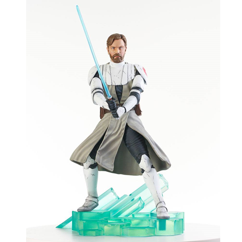 Statue Star Wars The Clone Wars Obi Wan Kenobi Premier Collection 1/7