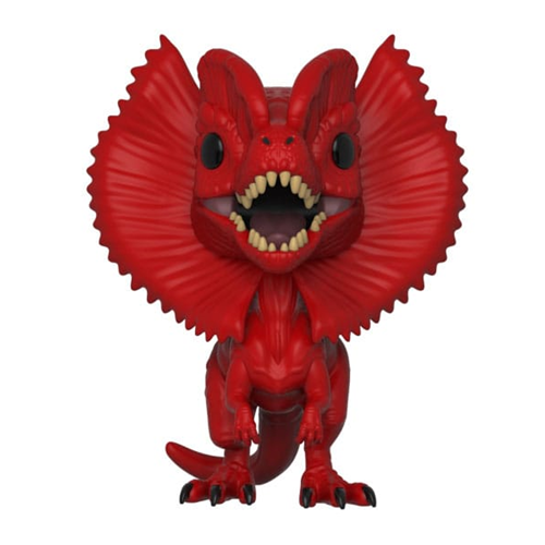Figurine Pop Jurassic Park Dilophosaurus Red Exclu