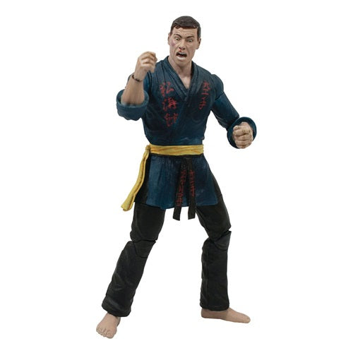 Action Figure Jean-Claude Van Damme Blue Gi Deluxe