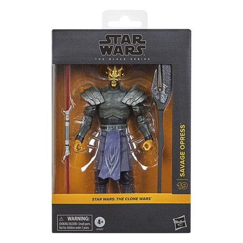 Action Figure Star Wars The Clone Wars Black Series Savage Opress