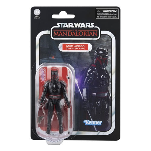 Action Figure Star Wars The Mandalorian Vintage Moff Gideon (Dark Trooper Armor)